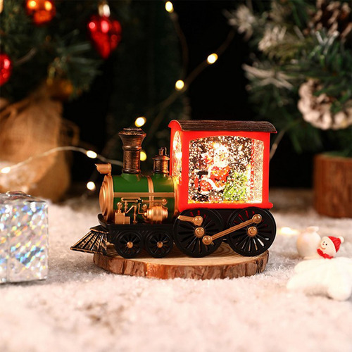 Decoración Navideña W De Papá Noel Pintada Con Forma De Inun