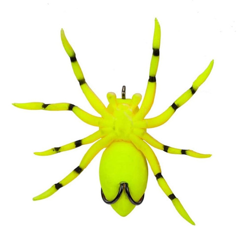 Spotlip Spider Señuelos De Pesca De Silicona Suave Cebo, 6 U