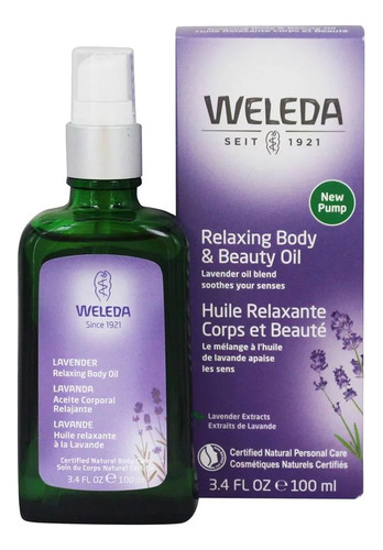 Weleda - Aceite Corporal Con Extracto De Lavanda 100ml Lavanda