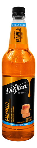 Jarabe Davinci Caramelo Sugar Free Botella 1 Litro