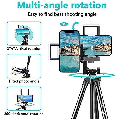 Tripode Telefono 50 Pata Fuerte Mejorada Aluminio Para 8