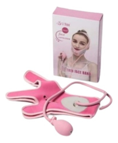 Faja Reductor De Papada Afinamiento Facial Con Triple Ajuste