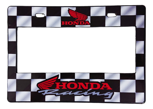 Portaplaca Para Moto Premium Honda Carreras