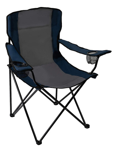 Pacific Pass Quad Camp Chair W/ 2 Built-in Cup Holders, I...