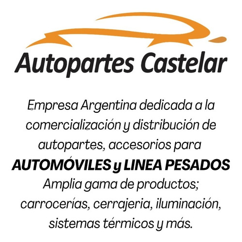 Optica Iveco Cursor / Tector / Stralis Der Crom Importada