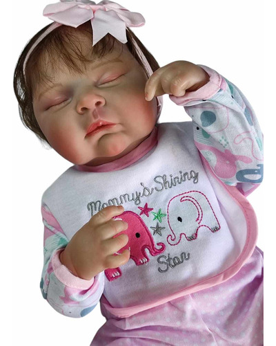 Bebe Reborn Original Lavable Cuerpo Vinilo Suave Melocotón