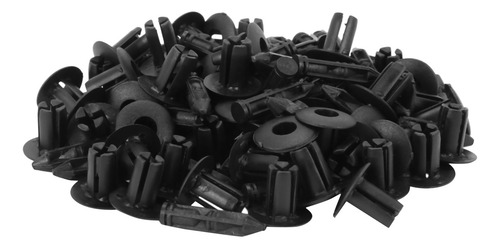 100 Clips De Plástico Con Remaches Para Carenado De Biciclet