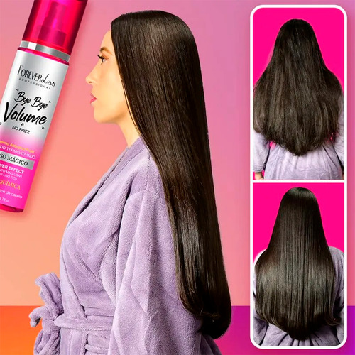 Kit Bye Bye Liso Mágico E Máscara Blindagem Forever Liss