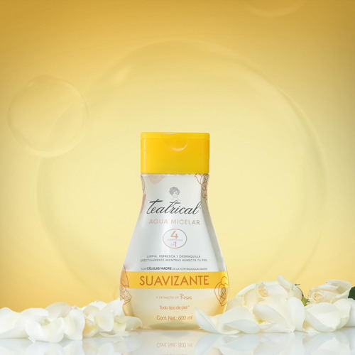 Teatrical Agua Micelar Suavizante 600 Ml - mL a $11