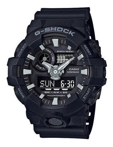 Reloj Casio Hombre G-shock Ga-700 1b Impacto Online