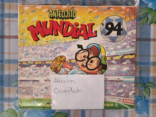 Álbum De Figuritas Anteojito Mundial 94 - Completo (Usado)