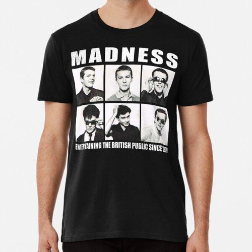 Remera Entertaining The Madness Retro Band Gift For Fans   A