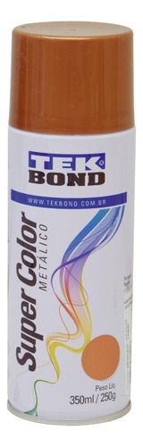 Tinta Aerossol Cobre Metalico 350 Ml/250g Tekbond