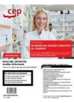 Libro Pack Del Opositor Auxiliar De Farmacia Servicio Vasco