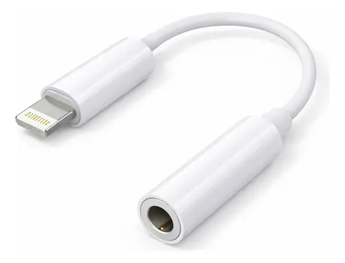 Cabo Adaptador P2 8 Pinos Lightning 3.5mm Fone Ouvido Compatível Com iPhone 6 7 8 X XR XS 11 12 13 14 Pro Max iPad HW