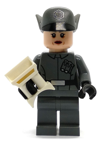 Lego 75104 First Order Officer Mujer Lieutenant Minifigura (Usado)