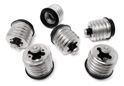 Honbay 6pcs A Adaptador Convertidor De Enchufe De Bombilla