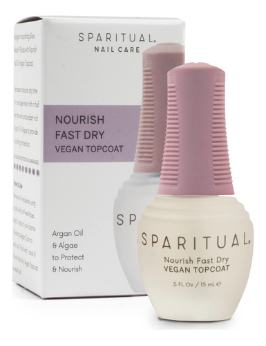 Sparitual Nourish Fast Dry Topcoat | Formula Vegana De Secad