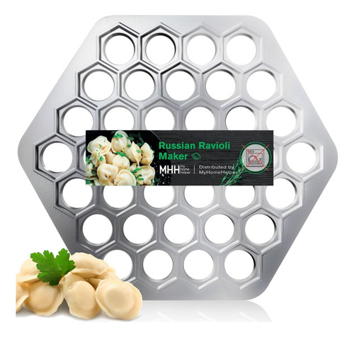 Molde De Bolas De Masa Hervida Para Ravioles Rusos - Molde D
