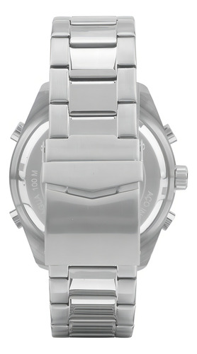 Relógio Technos Masculino Prata A Prova Dágua Yxd0645aab/1a Prata Azul Azul