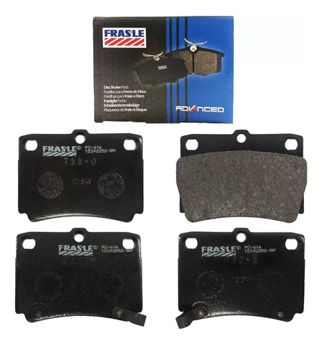 Pastilha Traseira Pajero Sport 1999/2011 Fras-le Pd616