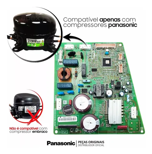 Placa Potência Refrigerador Panasonic Nr-bb51/52/53 110v Nf