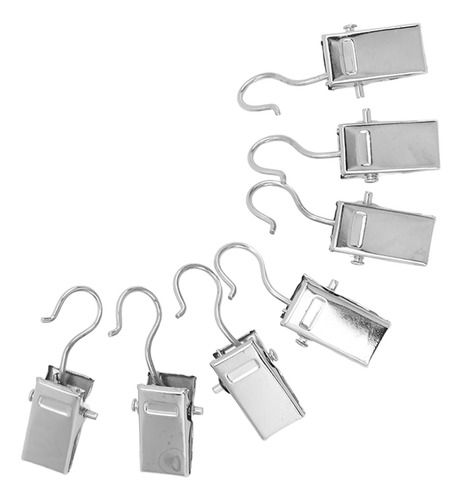Cortina Con Clips Para Fotos, 100 Unidades, Metal De Primera