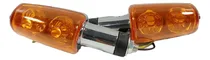 Comprar Faros De Cruce Led Amarillos De Moto Universales 