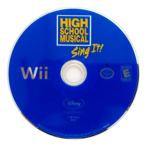 High School Musical Sing It! Nintendo Wii (Reacondicionado)