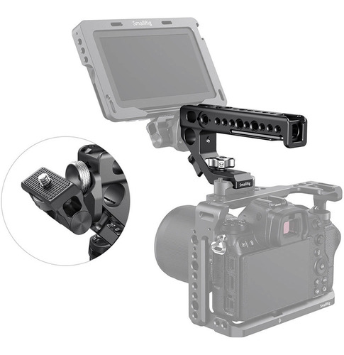 Imagem 5 de 7 de Gaiola Cage Full Smallrig 3130 Handle Nato Para Blackmagic P