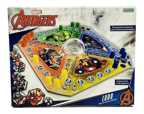 Juego Mesa Marvel Ludo Avengers Ditoys Mejor Precio