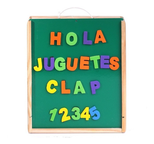 Pizarra Imantada Didácticas Clap Letras Números Mandalas 