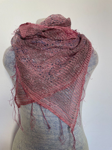 Pañuelo / Pashmina Rosa A055