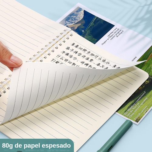 Conjunto De 4 Cuadernos A5: Espirales, Profesionales, 60 H