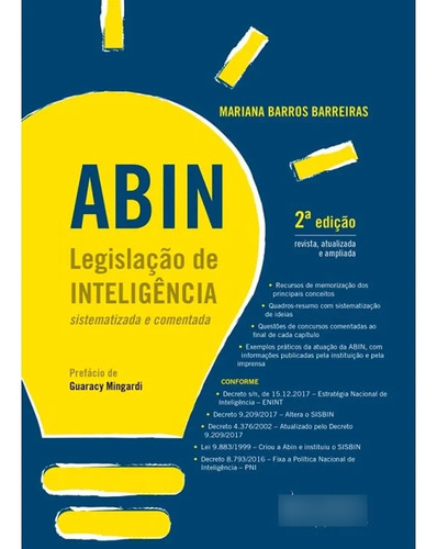 Abin Legislacao Inteligencia Sistem E Com.2a Ed Juspodium