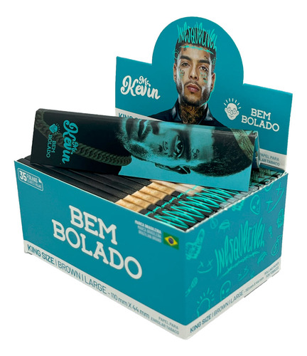 Caixa Seda Bem Bolado Mc Kevin Brown King Size Large