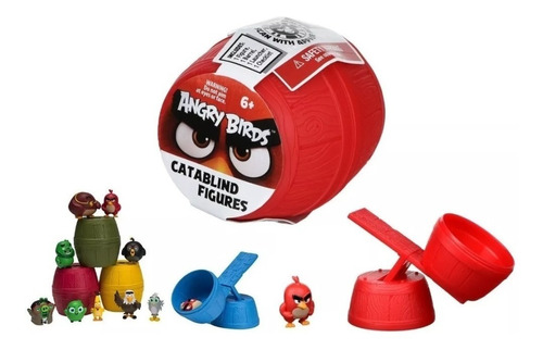 Angry Birds 2 Barril Catapulta Con Figura Sorpresa Jazwares