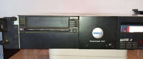 Imagen 2 de 7 de Powervault Dell 114t Con 3 Lto 160gb Y 4 Ultrium Lto 400gb