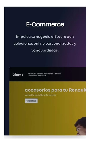Pagina Web, Ecommerce, Servidor, Desarrollo Personalizado
