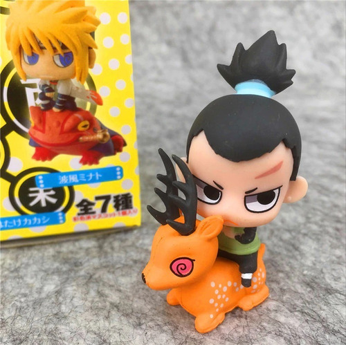 Imagen 3 de 7 de Set De 6 Figuras Naruto Petit Animales