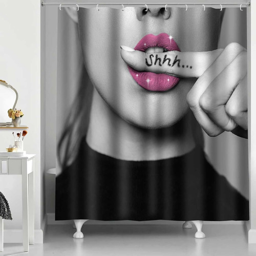 Ylzypa8 - Cortinas De Ducha Para Mujer, Estilo Glamuroso, Pa