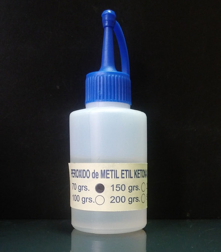 Catalizador Resina Poliester (peroxido De Mek) 100g