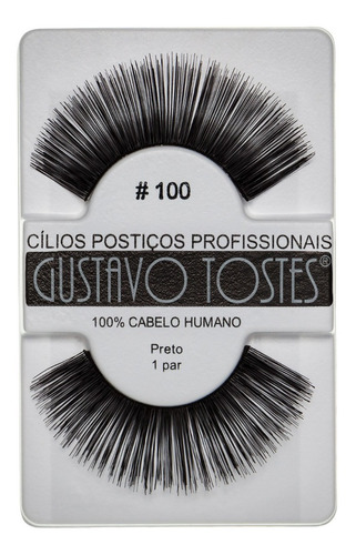 8 Cílios Postiços Naturais 100% Cabelo Humano Atacado