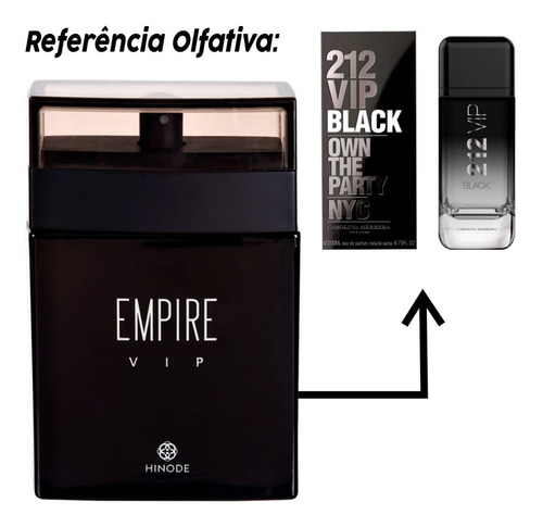 Imagem 4 de 9 de Perfume Empire Vip + Grace Midnight Promoção