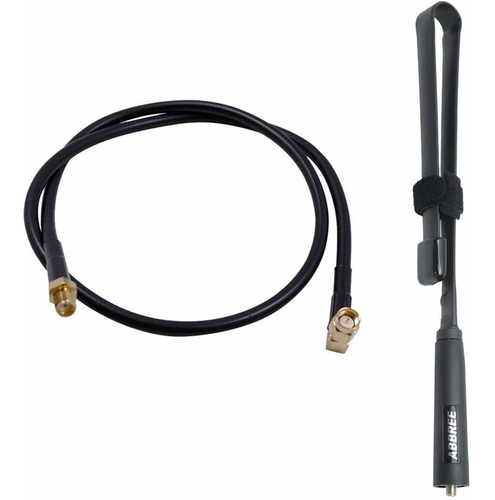 Abbree Antena Sma-female Doble Banda Mhz Plegable Para