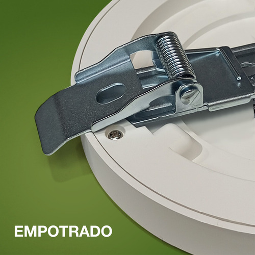 Lampara De Techo Plafon Con Sensor De Mov 12w Baño Pasadizo