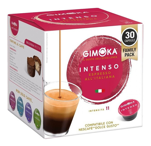 Bolsa X16 Gimoka Espresso Intenso Compatible Dolce Gusto