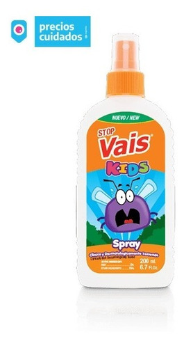 4 Repelente De Insectos Para Niños Vais X 200 Ml ( Mayorista