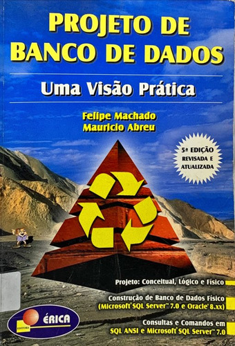 Livro Projeto De Banco De Dados: Uma Visão Prática