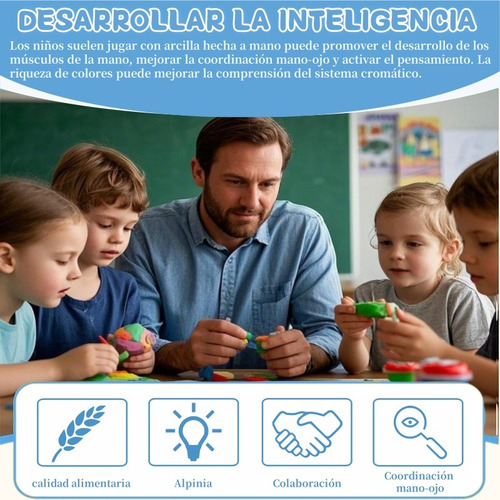 Arcilla Moldeable Masa Moldeable Juego De Juguetes